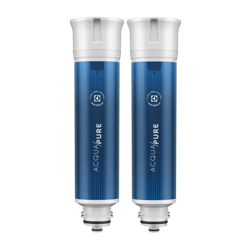 Kit 2 Filtros / Refis Original de Água Acqua Pure para Purificador Electrolux PC01B, PC01X, PE15B, PE15X e PE15P