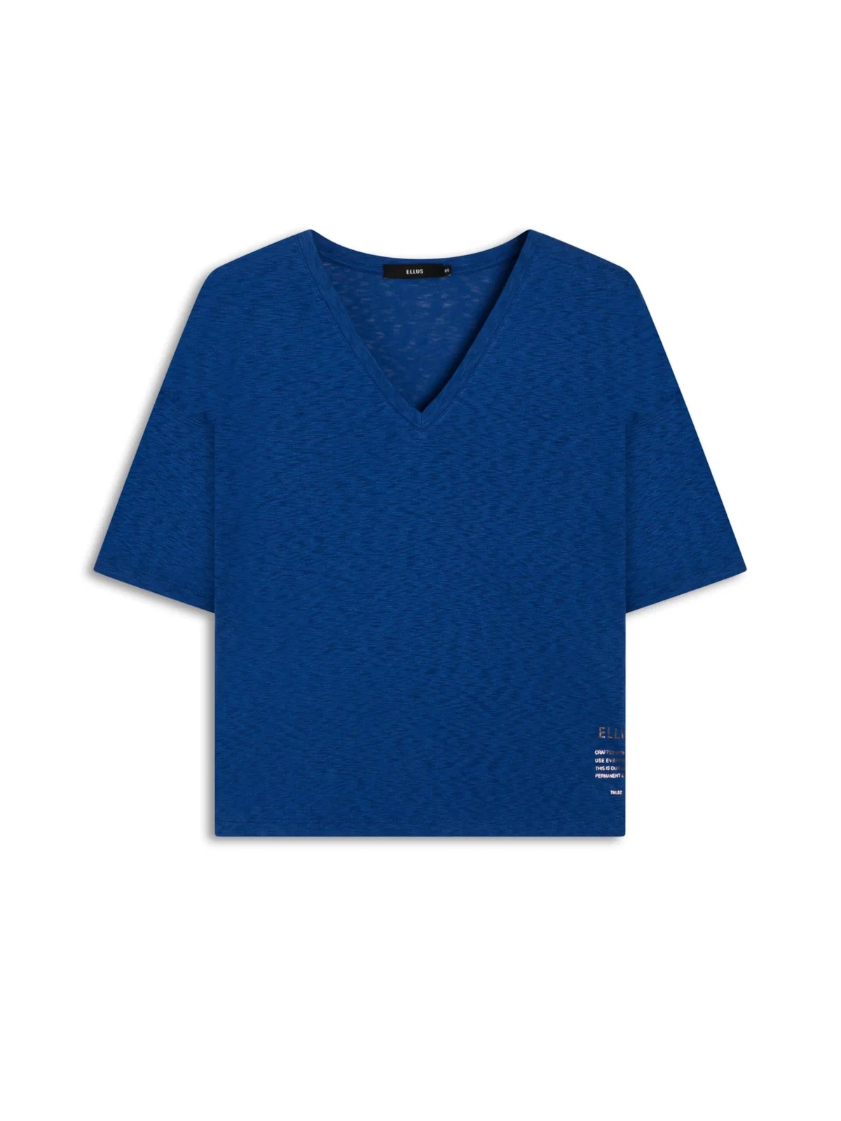 Blusa New Flame Neckline Royal