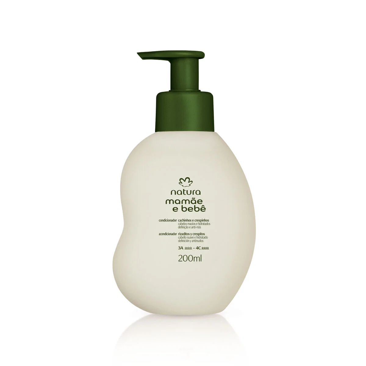 Condicionador Mamãe e Bebê Cachinhos e Crespinhos 200 ml — imagem 1