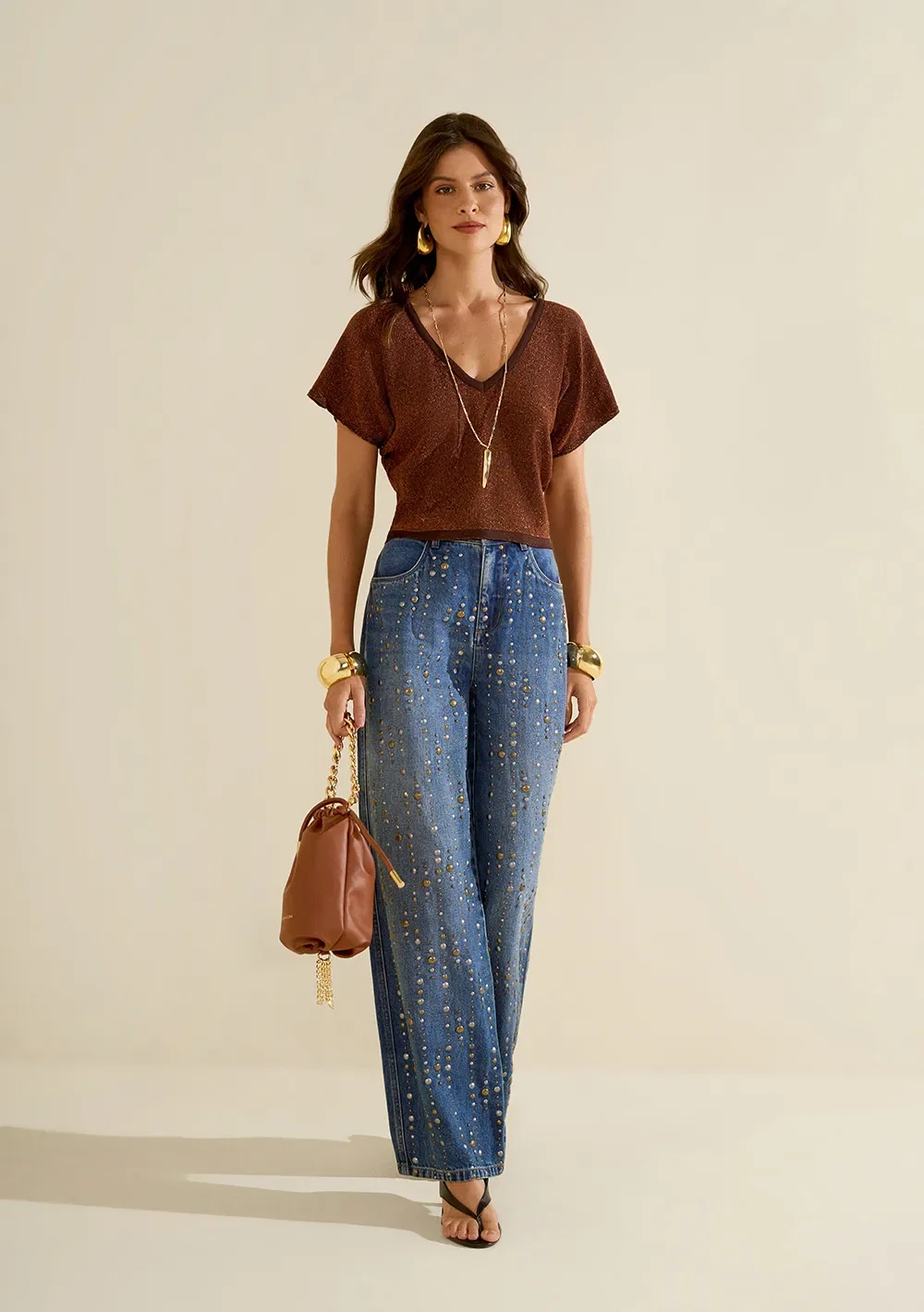 Calça Jeans Eclos Azul