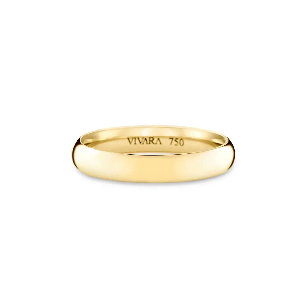 Aliança Heaven em Ouro Amarelo 18k, 3mm — imagem 1
