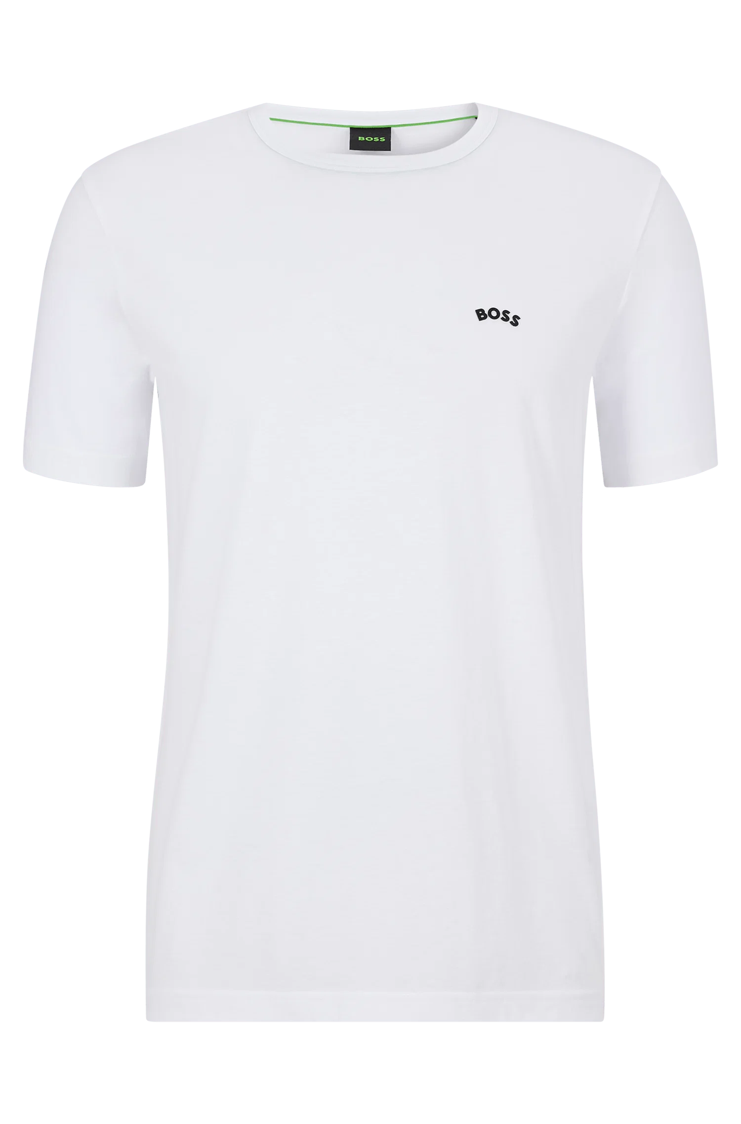 Camiseta De Algodão Orgânico Com Logo