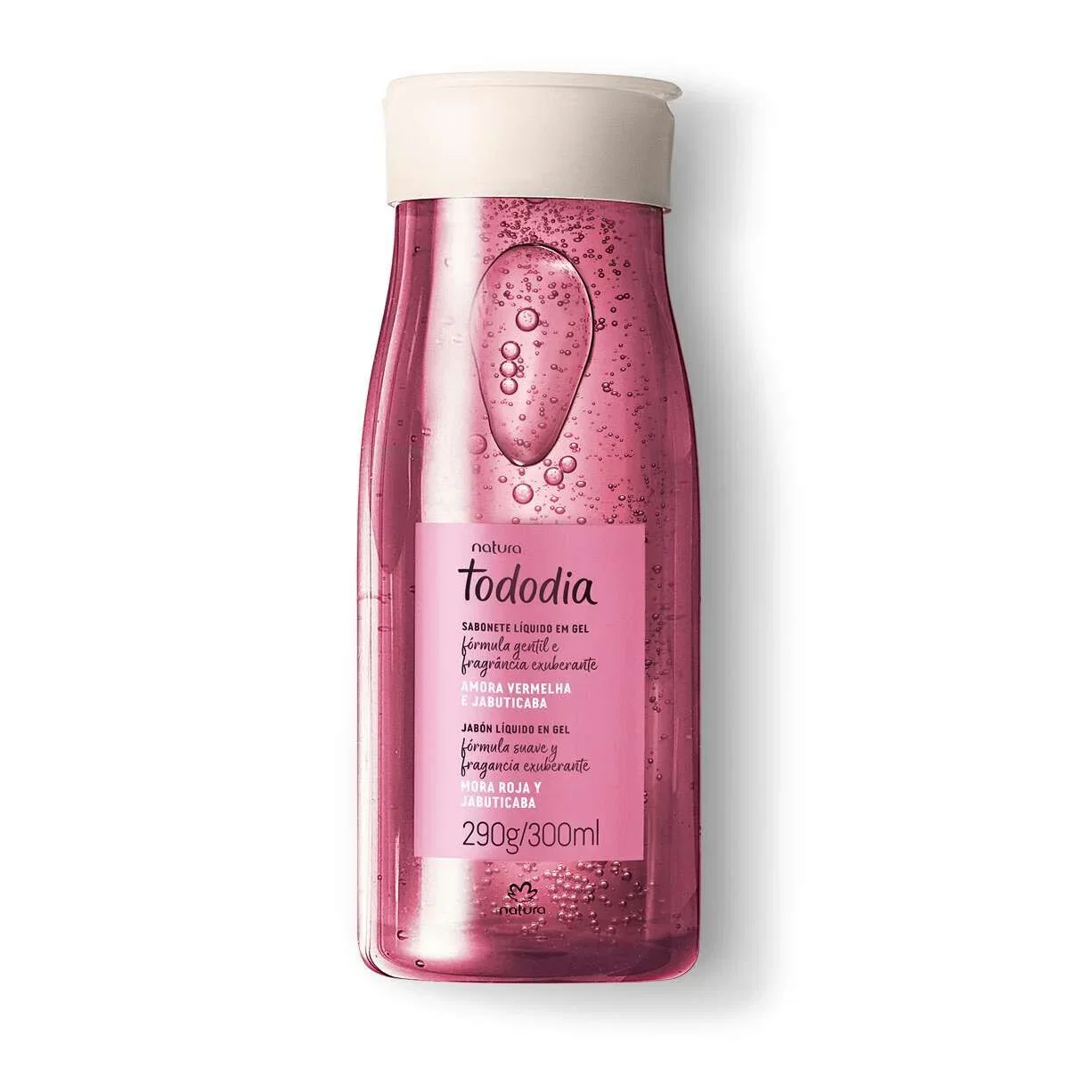 Sabonete Líquido em Gel Tododia Amora Vermelha e Jabuticaba 300ml