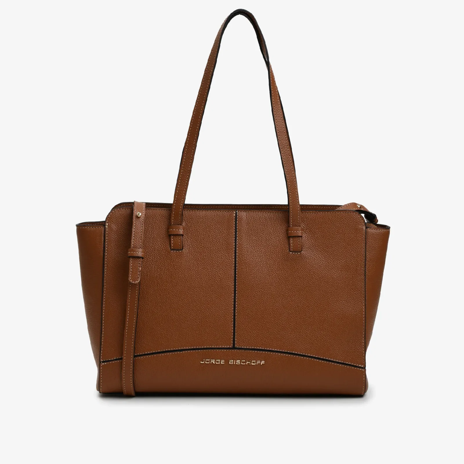 Bolsa Tote Caramelo Mascavo Couro — imagem 1