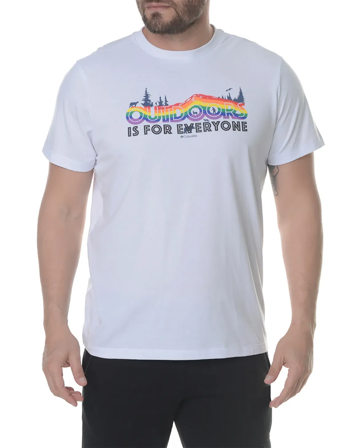 Camiseta Columbia Masculina All For Outdoor Pride — imagem 1