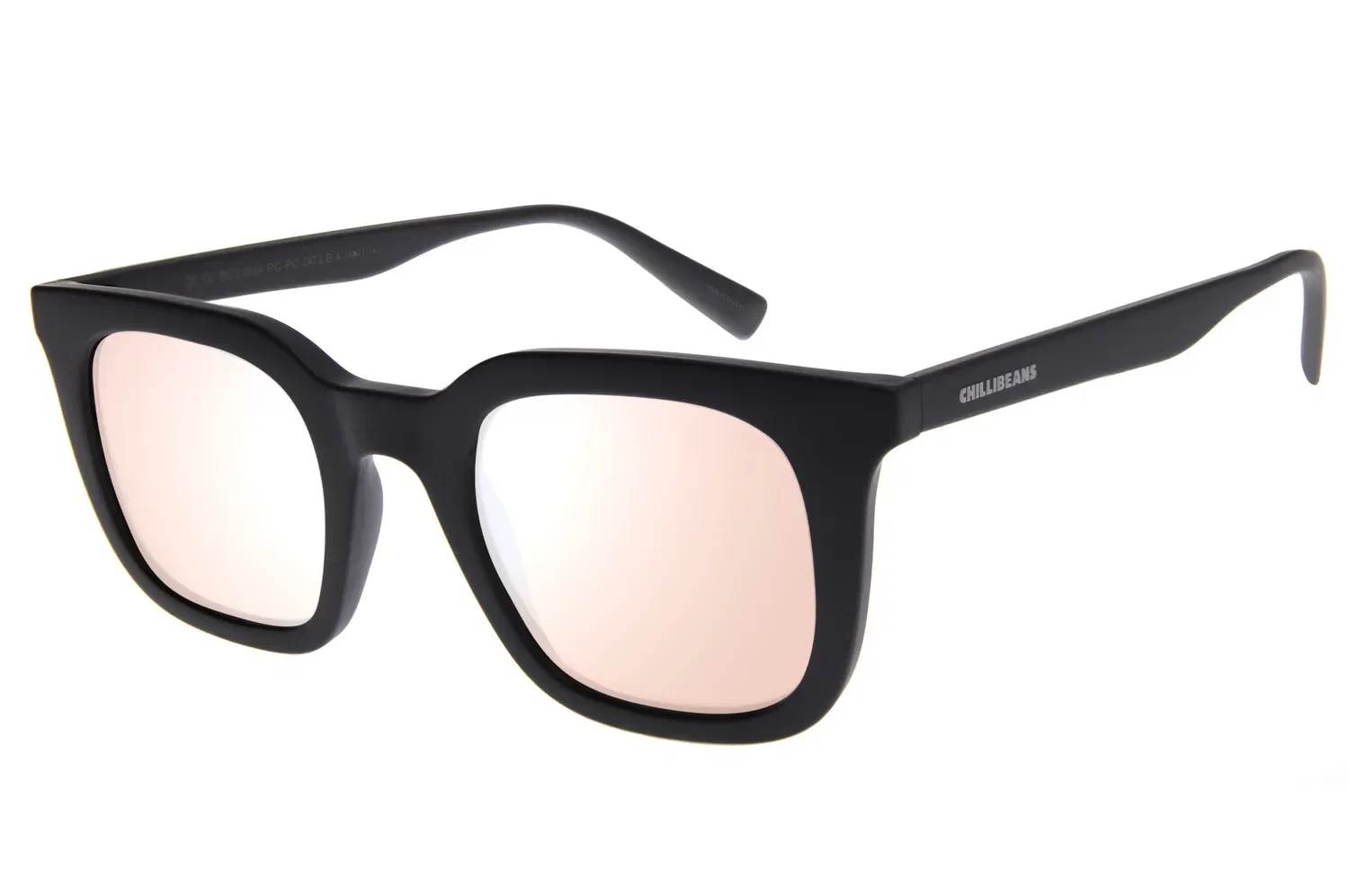 Óculos De Sol Feminino Chilli Beans Quadrado Cinza — imagem 1