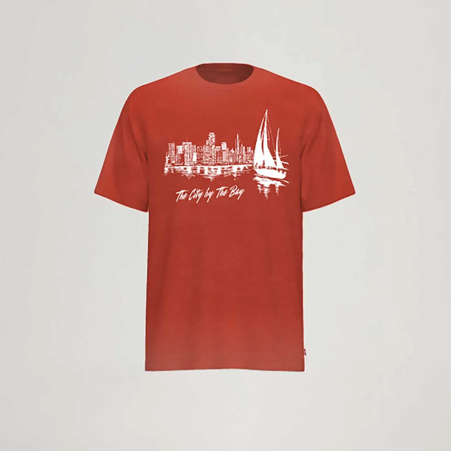Camiseta Levi's® Retro Standard Manga Curta