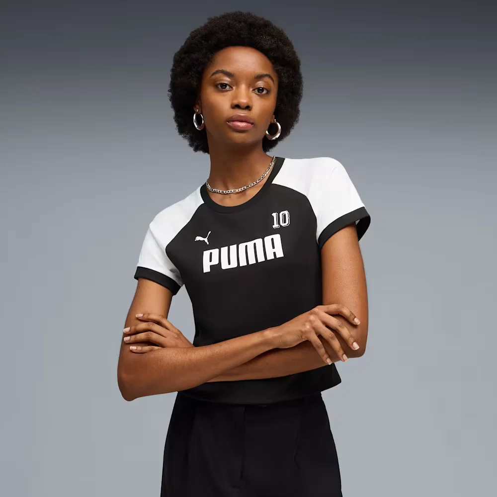 Camiseta Puma Sport Ringer Feminina — imagem 1