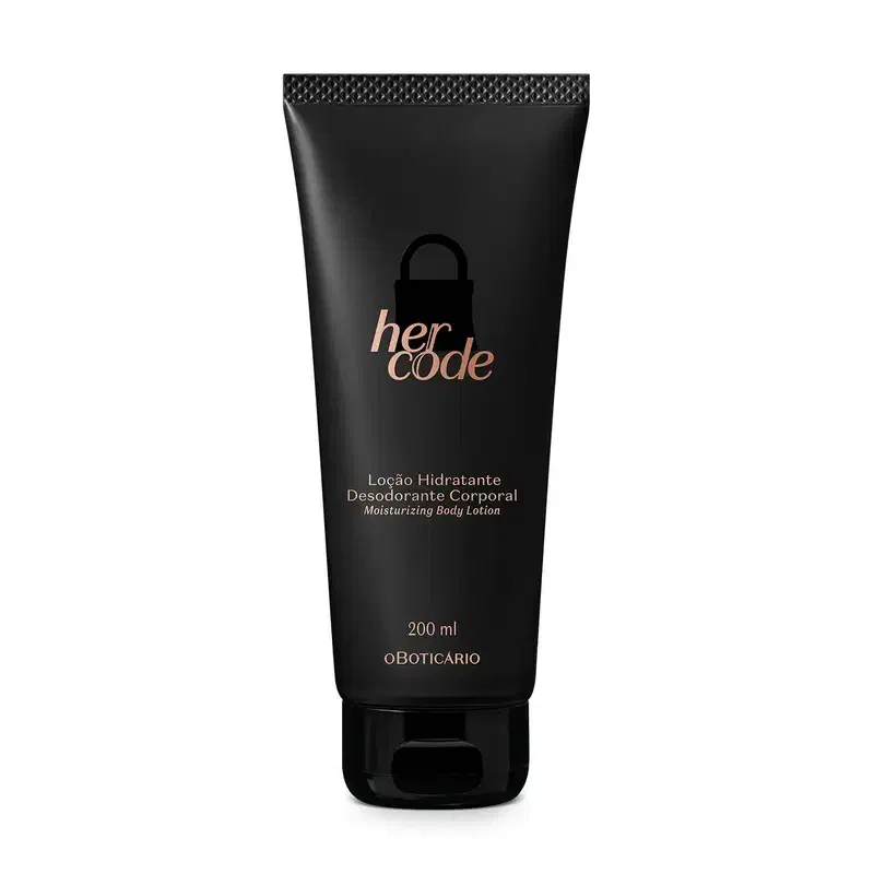 Loção Hidratante Desodorante Corporal Her Code 200ml