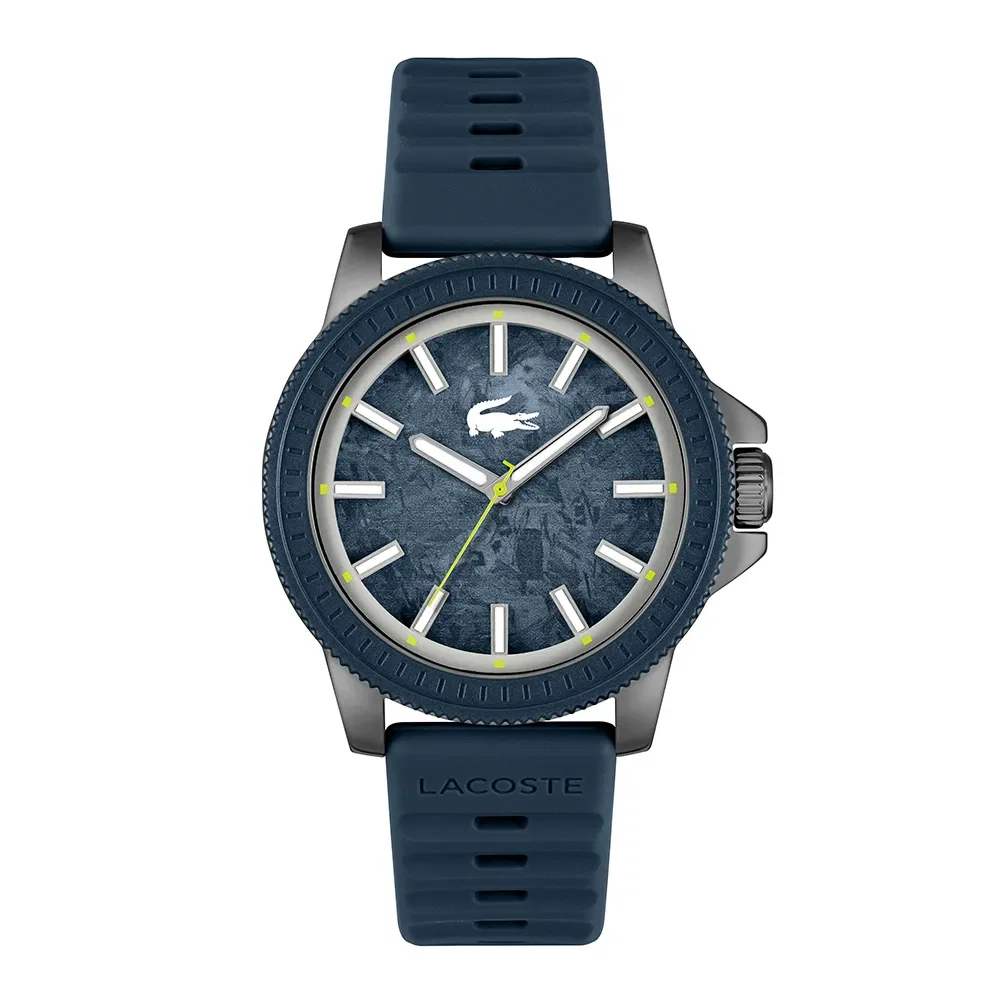 Relógio Lacoste Highkey Masculino Borracha Azul - 2011356