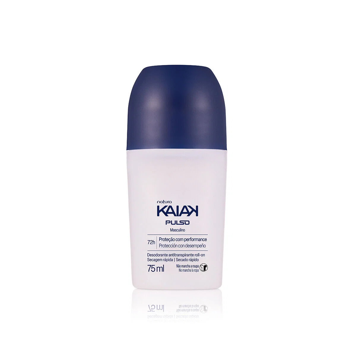 Desodorante Antitranspirante Roll-on Kaiak Pulso Masculino 75 ml — imagem 1