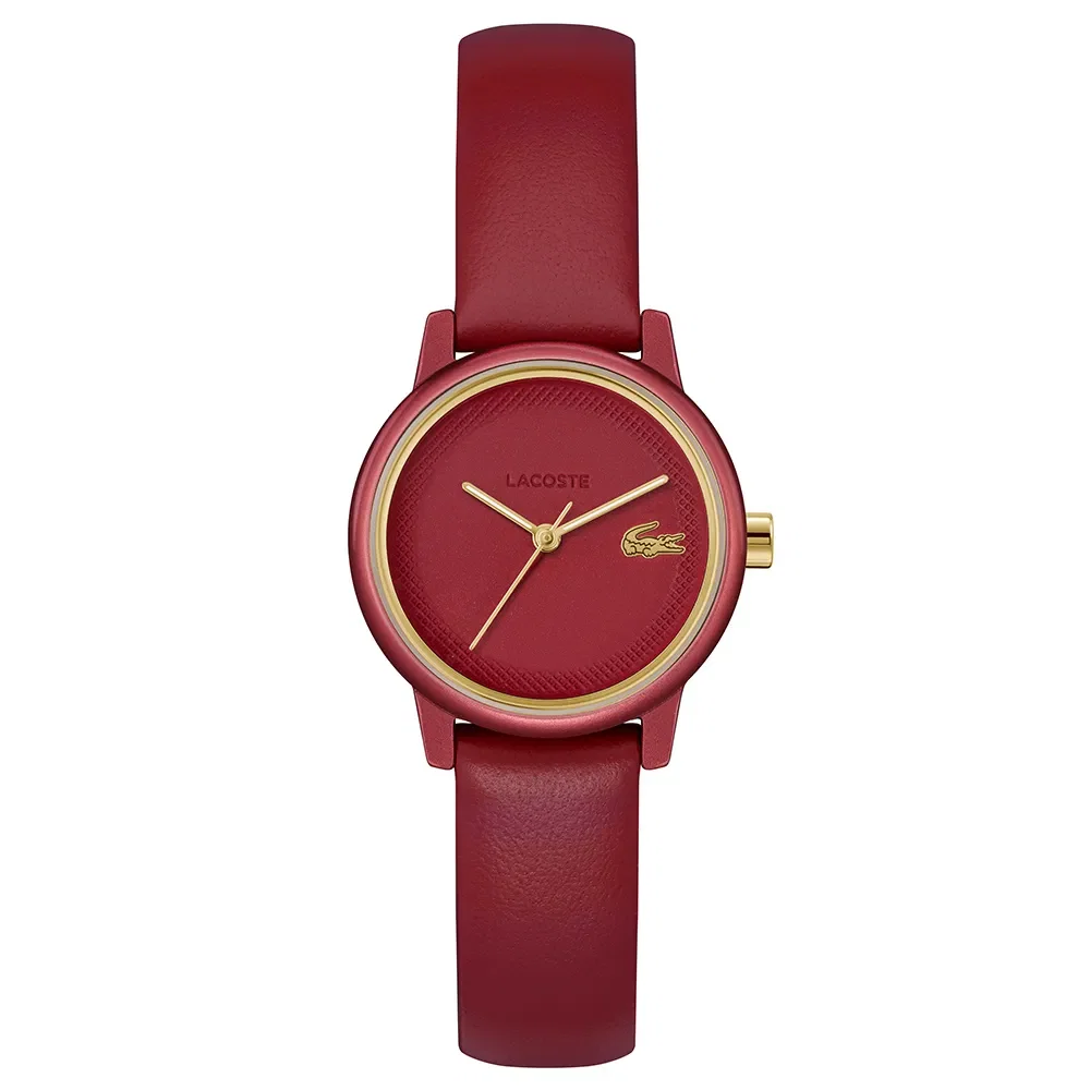 Relógio Lacoste Feminino Couro Vermelho 2001439