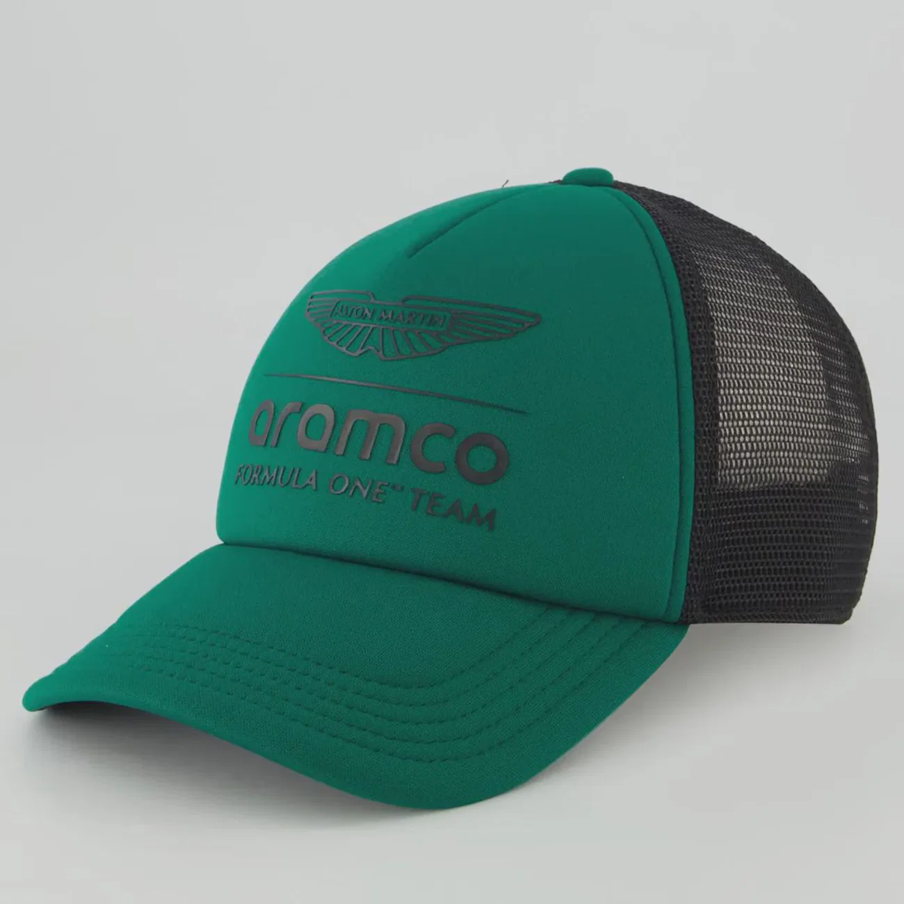 Boné Unissex Puma Aston Martin F1 Trucker Aba Curva