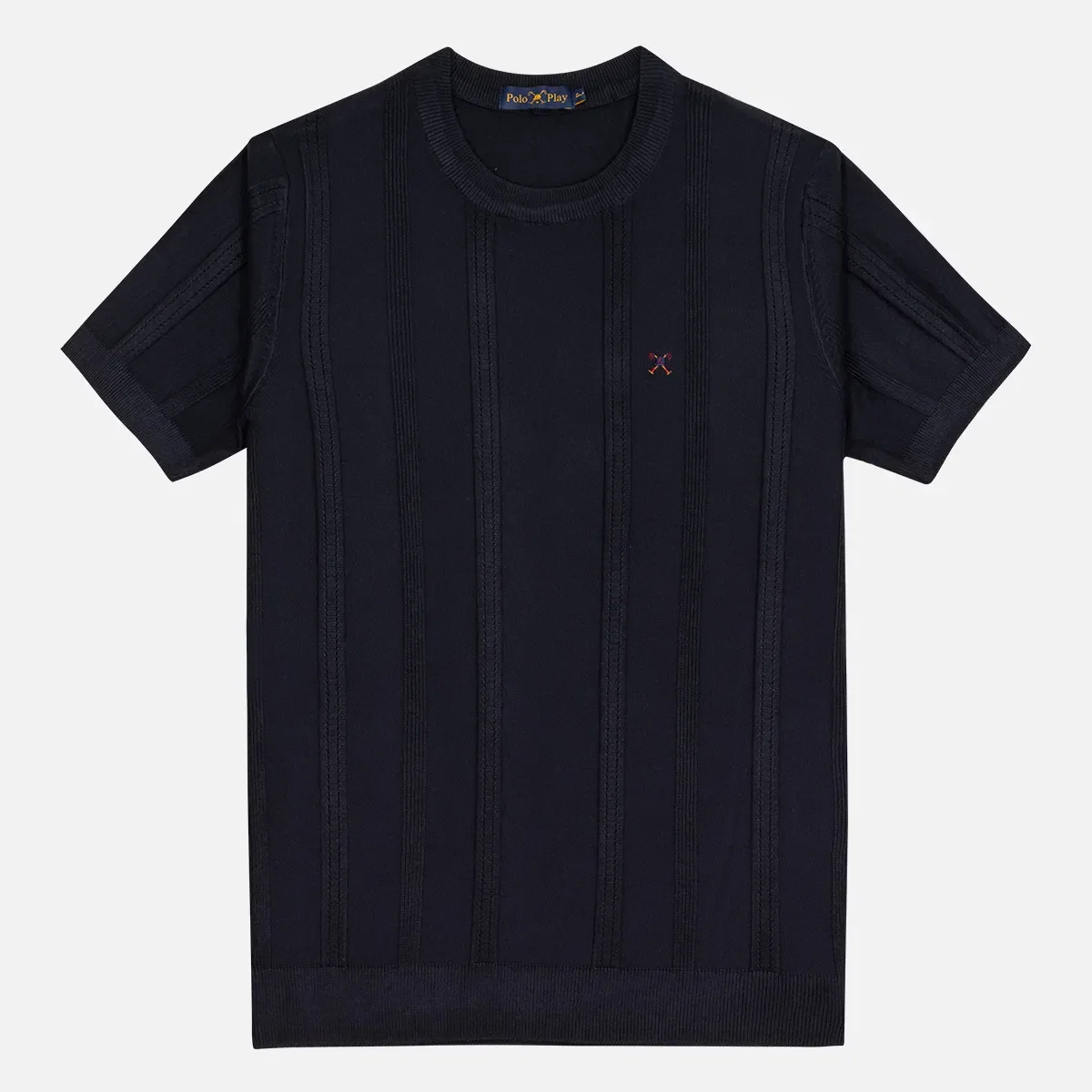 Camiseta Tricot Jacquard