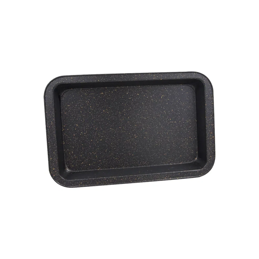 Assadeira Retangular em Aço Carbono 23,5cm Essence Spicy Preta