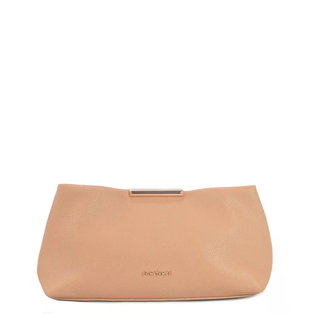 Bolsa Clutch Corrente Bege
