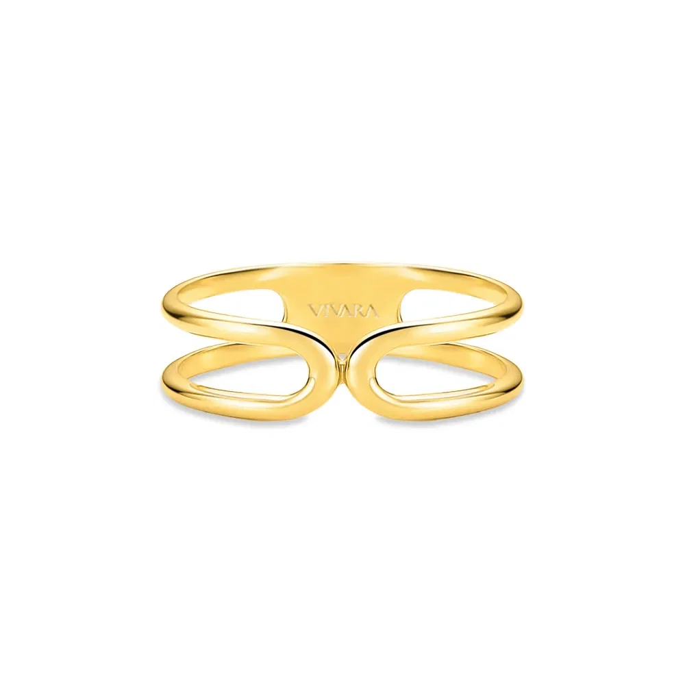 Anel Solar em Ouro Amarelo 18k
