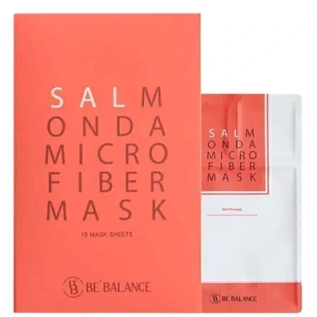 Máscara Facial Be'Balance Microfiber Salmon DA