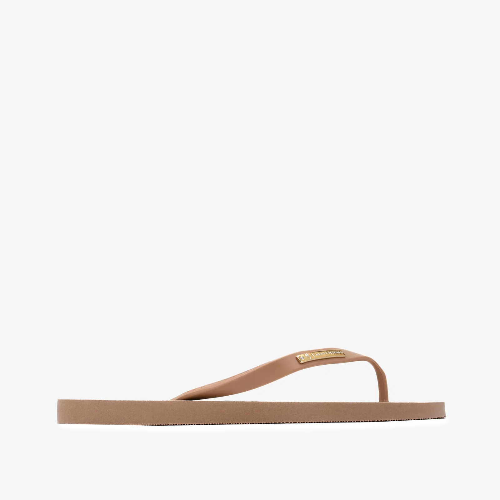 Chinelo Flat Nude Off White Monograma Jb — imagem 1