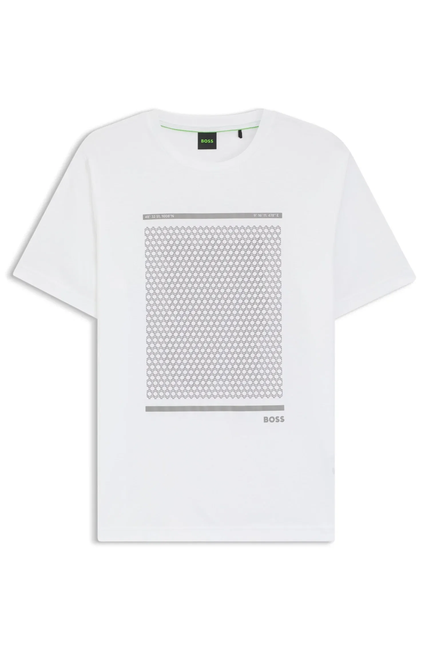 Camiseta De Algodão Mercerizado Com Estampa — imagem 1