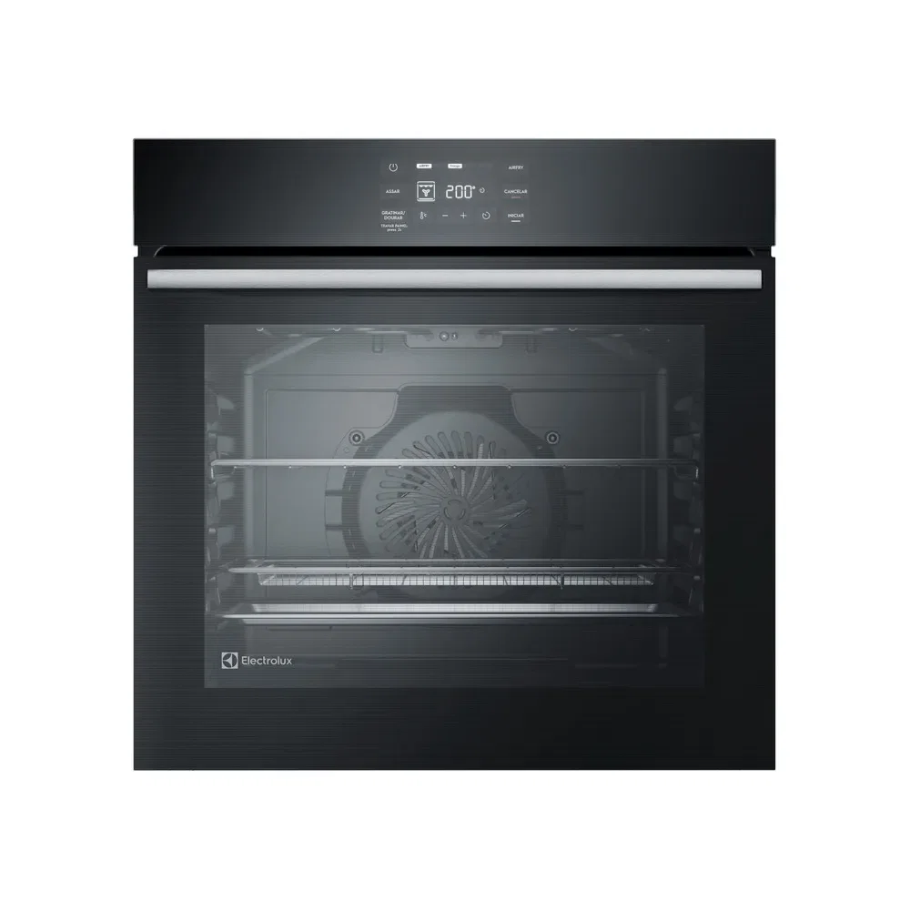 Forno de Embutir Elétrico Electrolux 80L Experience Air fryer, PerfectCook360 e Painel Touch (OE8EA)