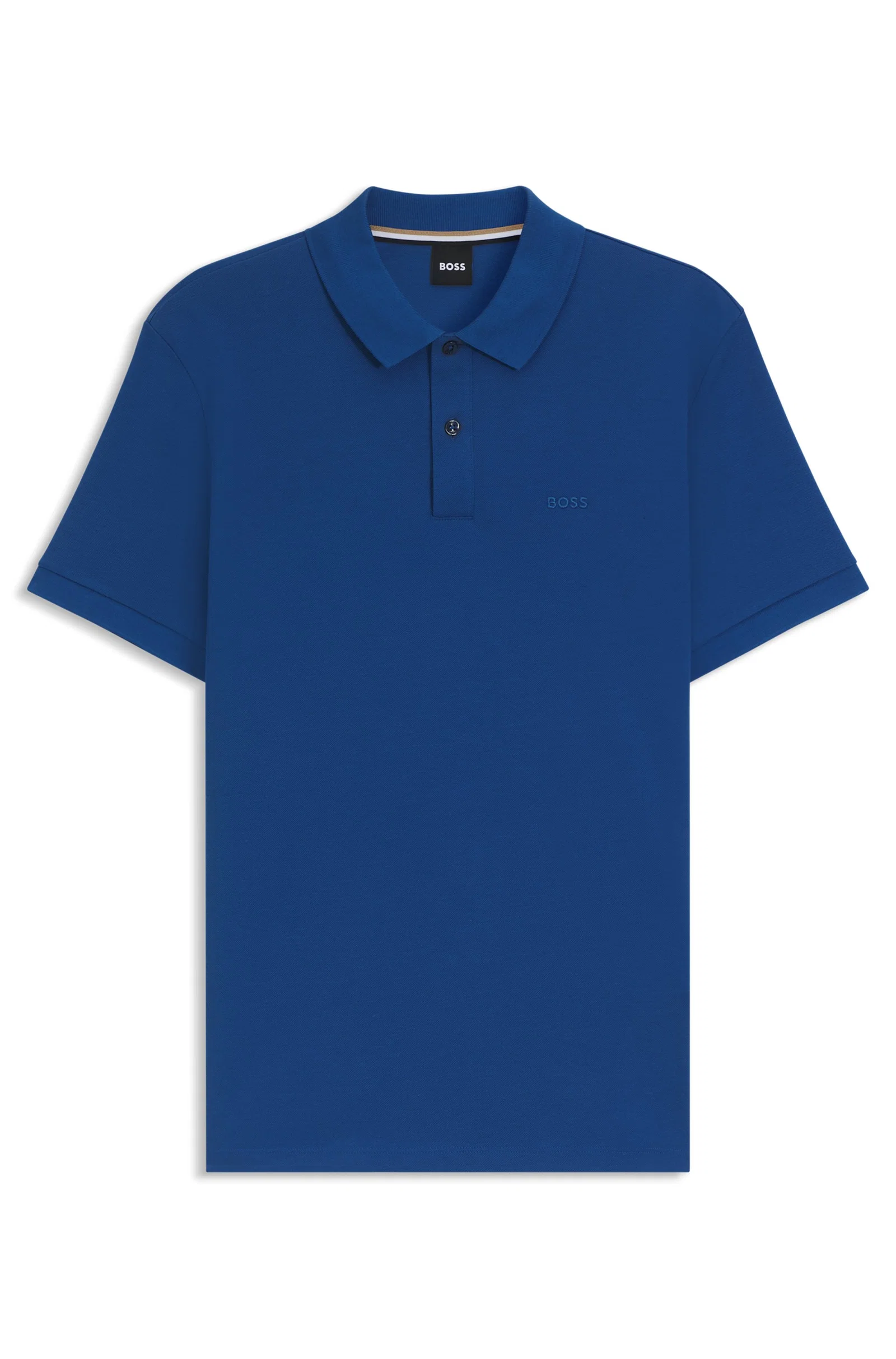 Polo Em Algodão Orgânico Com Logo Bordado — imagem 1