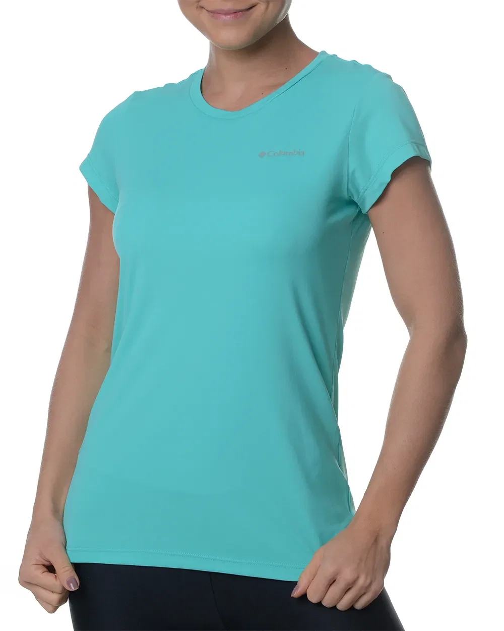 Camiseta Columbia Feminina M/C Neblina — imagem 1