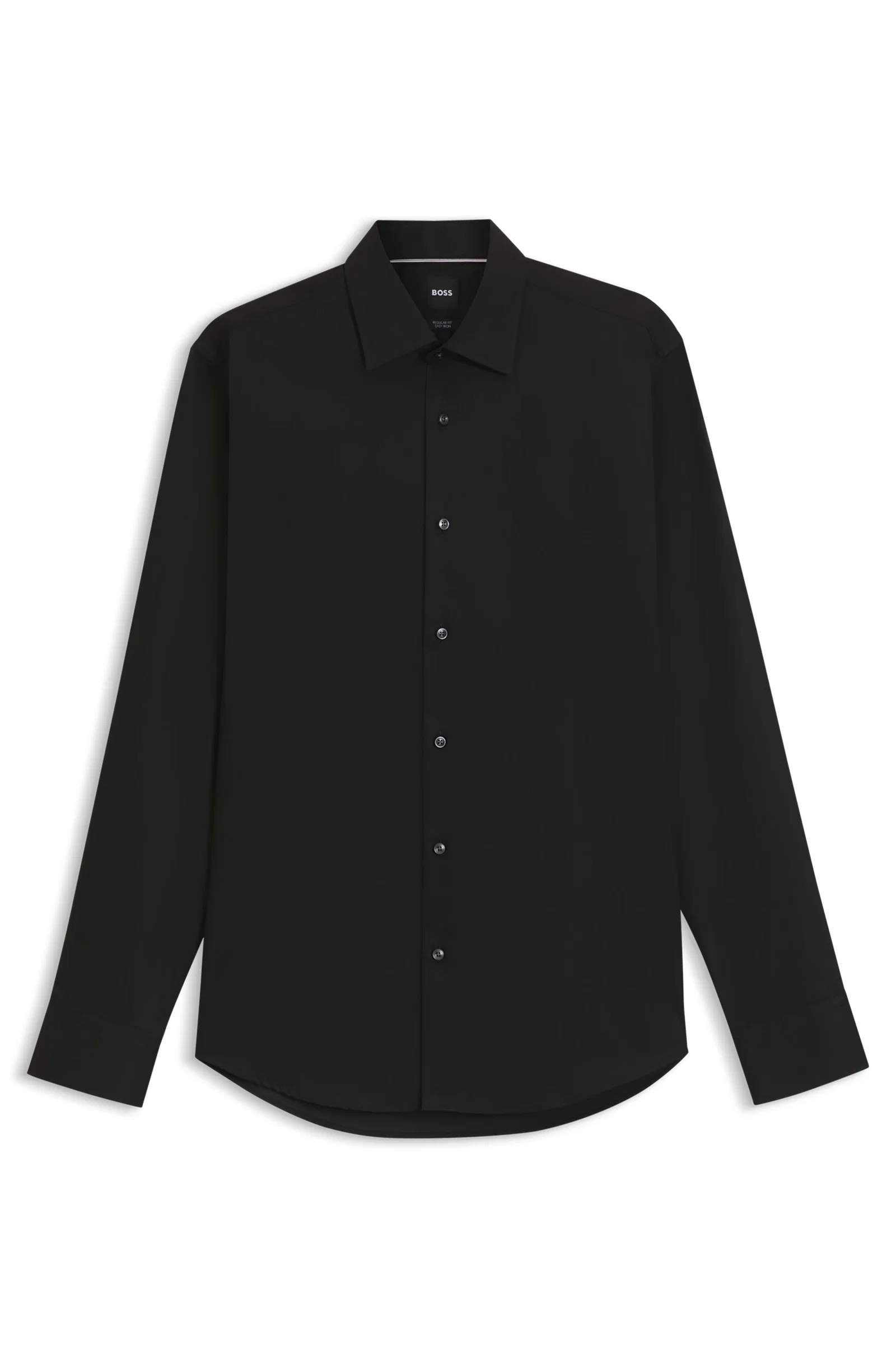 Camisa Regular Fit Em Popelina De Algodão Easy Iron — imagem 1