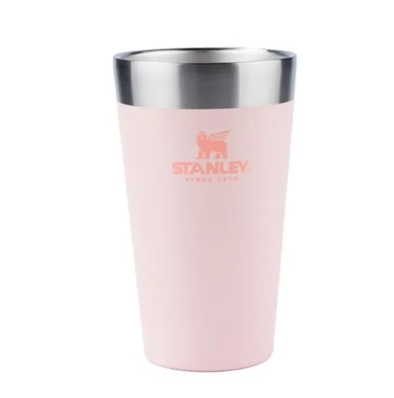 Copo Térmico para Cerveja Limestone 473ml Stanley Rosa Claro — imagem 1