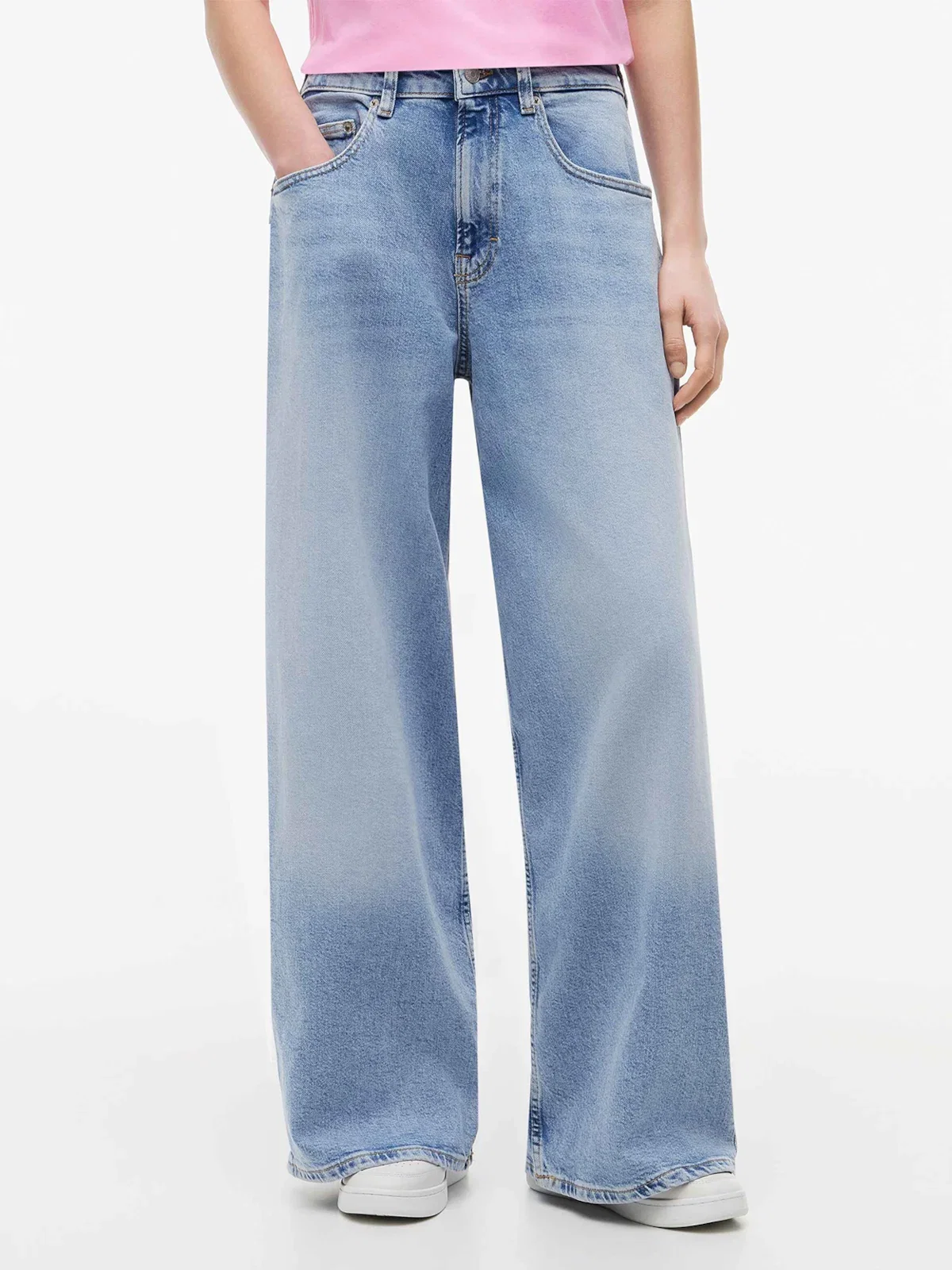 Calça Jeans Charlie Loose Cintura Média