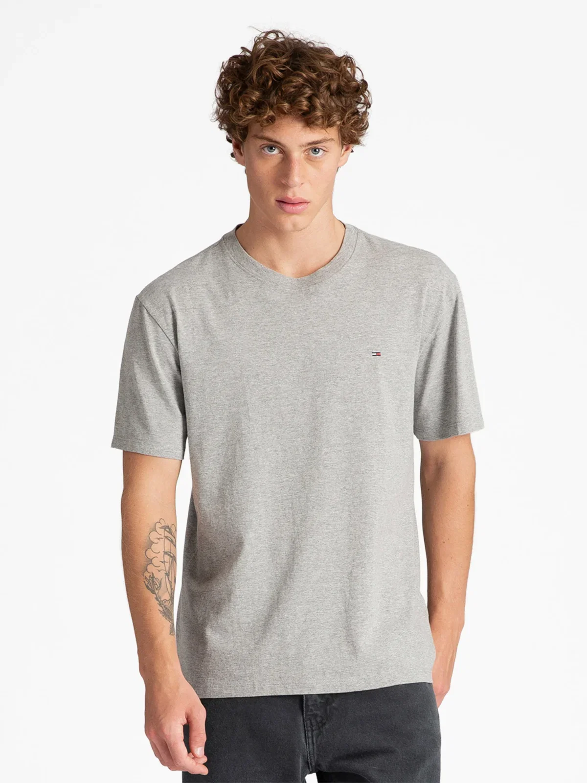 Camiseta Clássica Gola C TOMMY JEANS — imagem 1