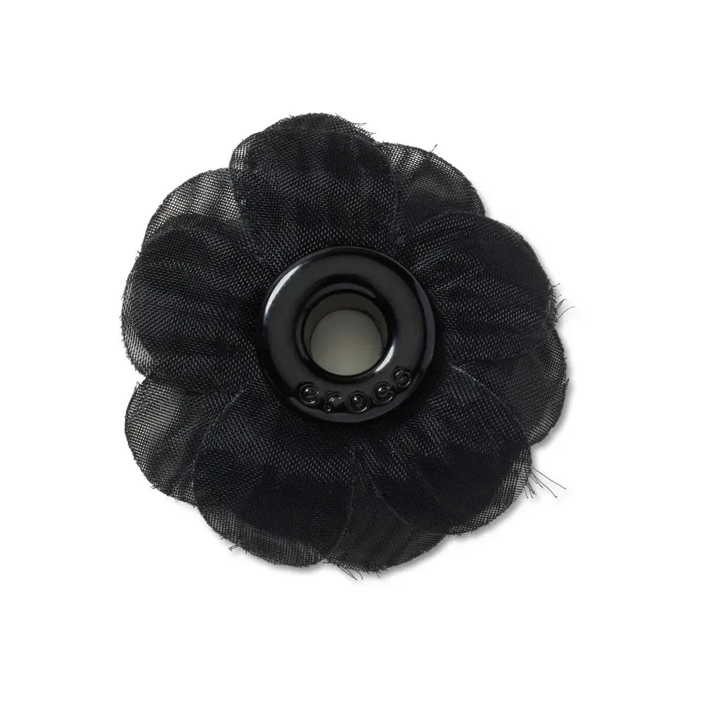 Ilhós de Chiffon Preto