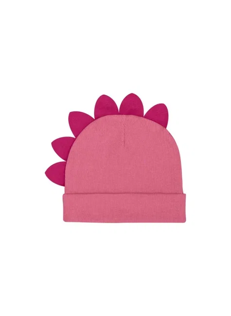 Touca em Ribana Unissex para Bebê Rosa Pink