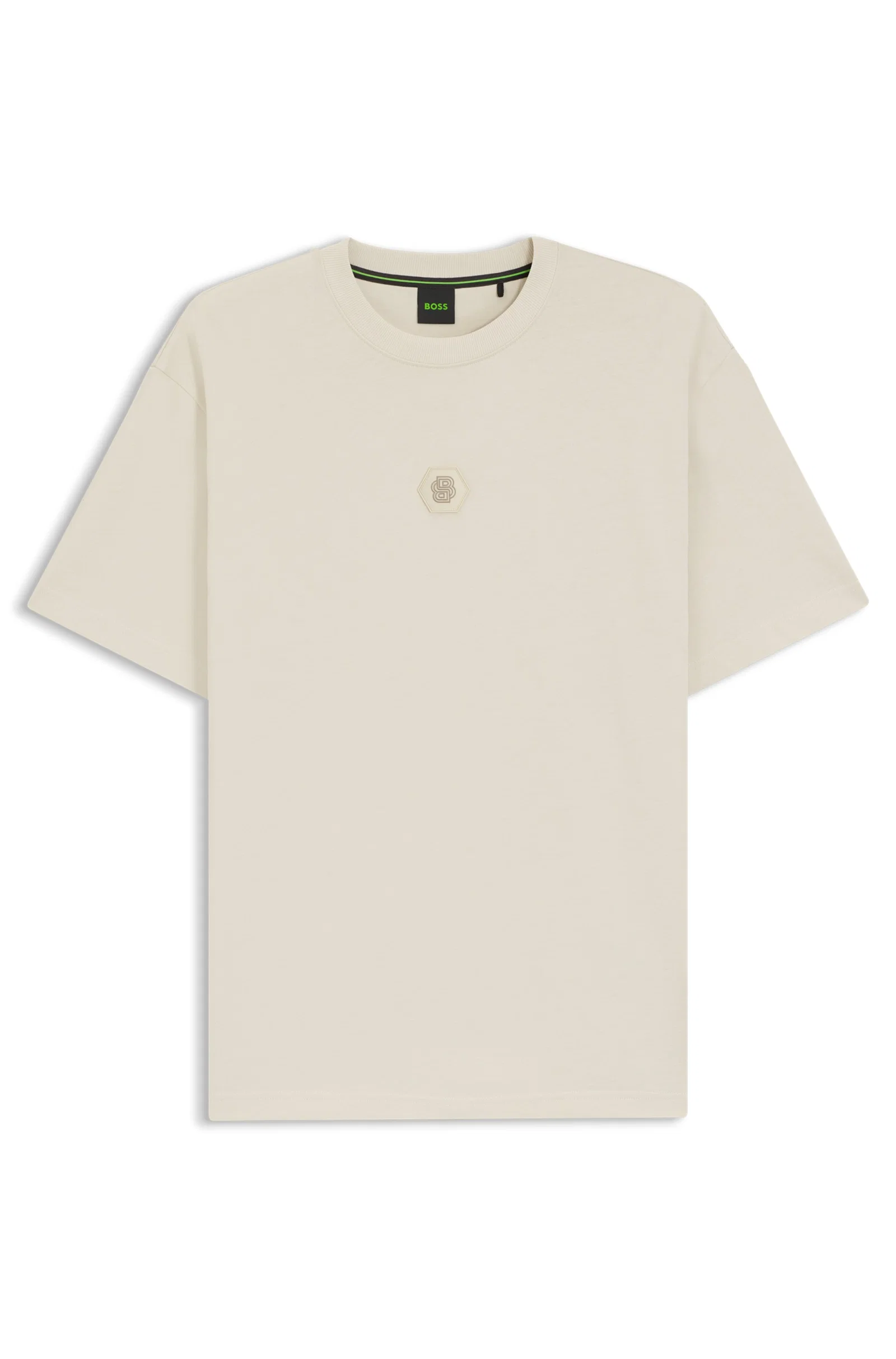 Camiseta Em Jersey De Algodão Com Monograma Double B — imagem 1