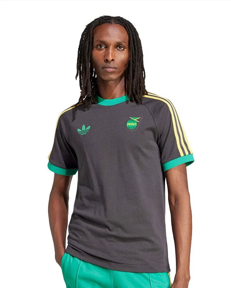 Camiseta adidas Adicolor Jamaica 3 listras Masculina