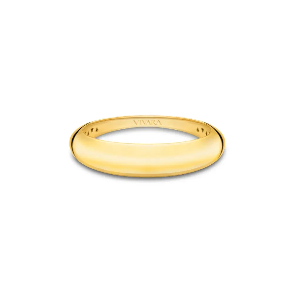 Anel Bombe em Ouro Amarelo 18k