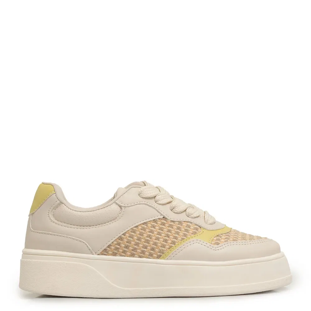 Tênis Off White Trama Colorida — imagem 1