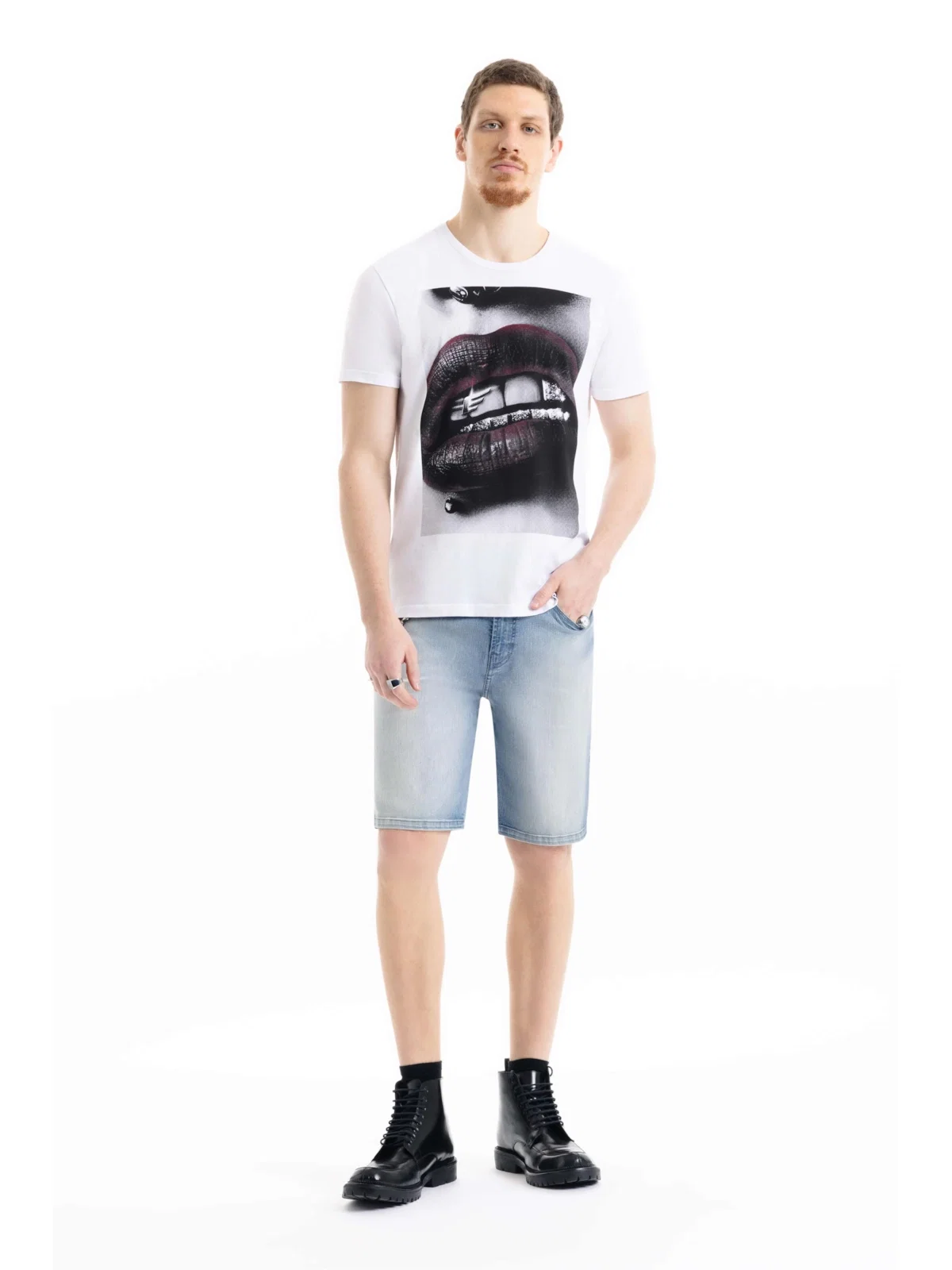 Bermuda Jeans Sprouting Lav. Medio