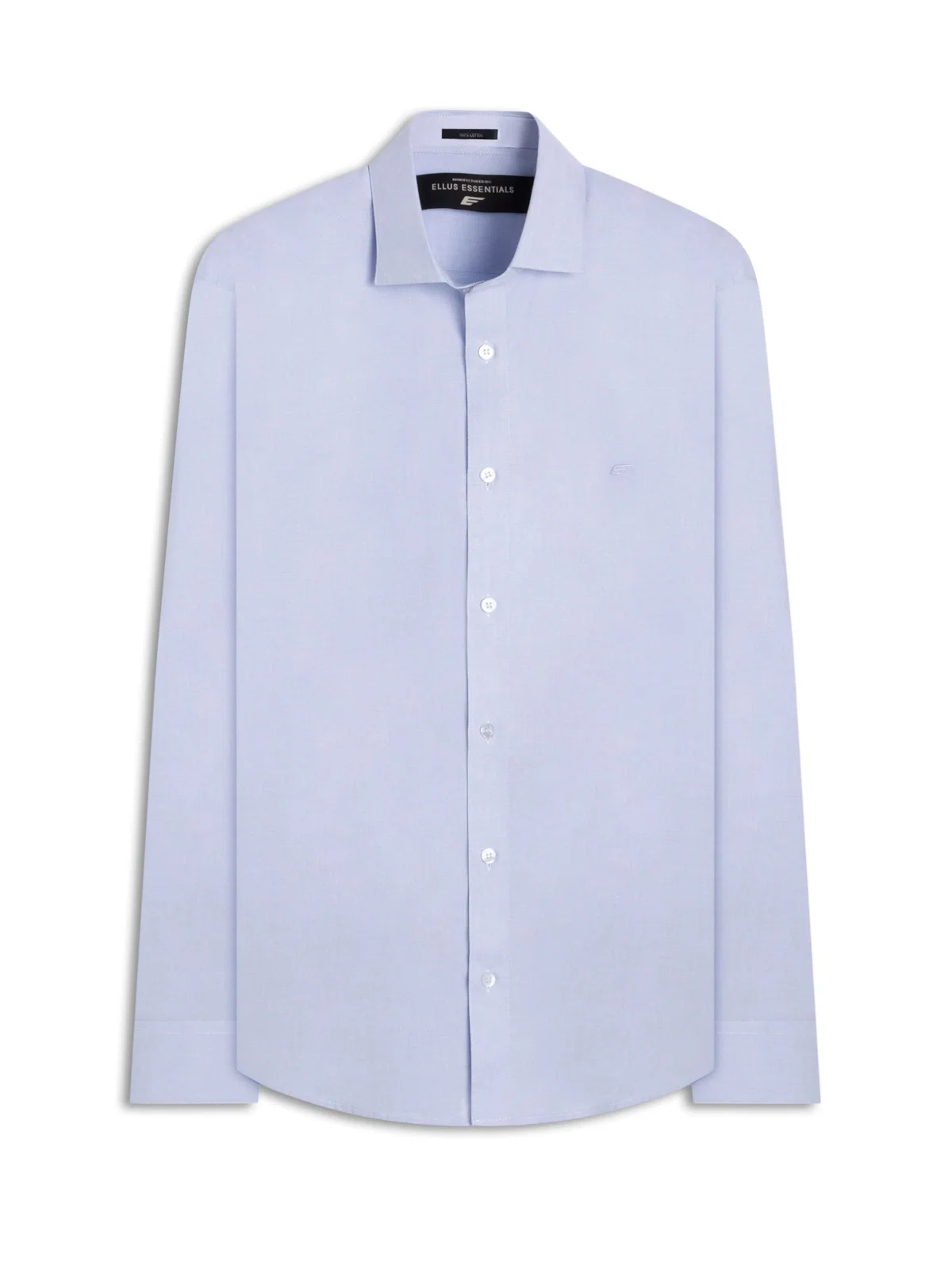 Camisa Tricoline Slim New Italian Azul Claro — imagem 1