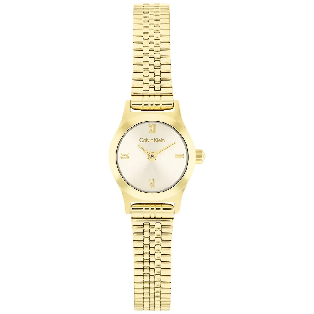 Relógio Calvin Klein CK Contemporary Feminino em Aço Dourado 25100201