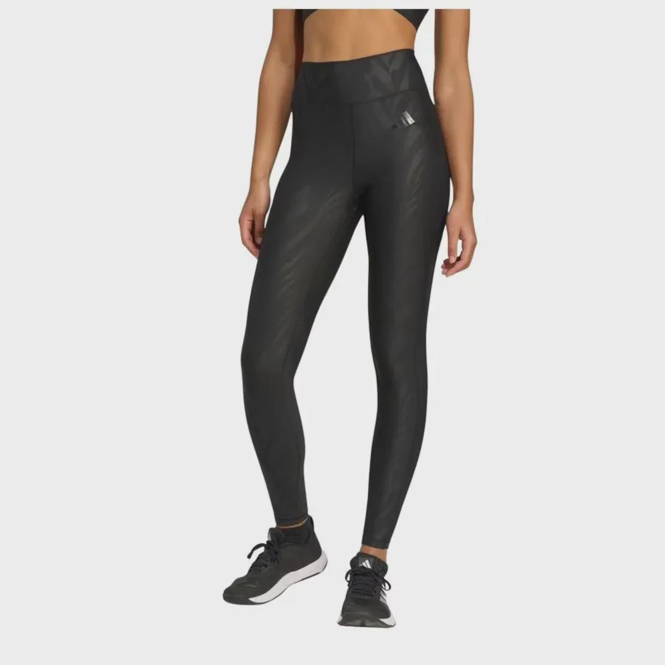 Calça Legging Adidas Optime Aop - Feminina — imagem 1