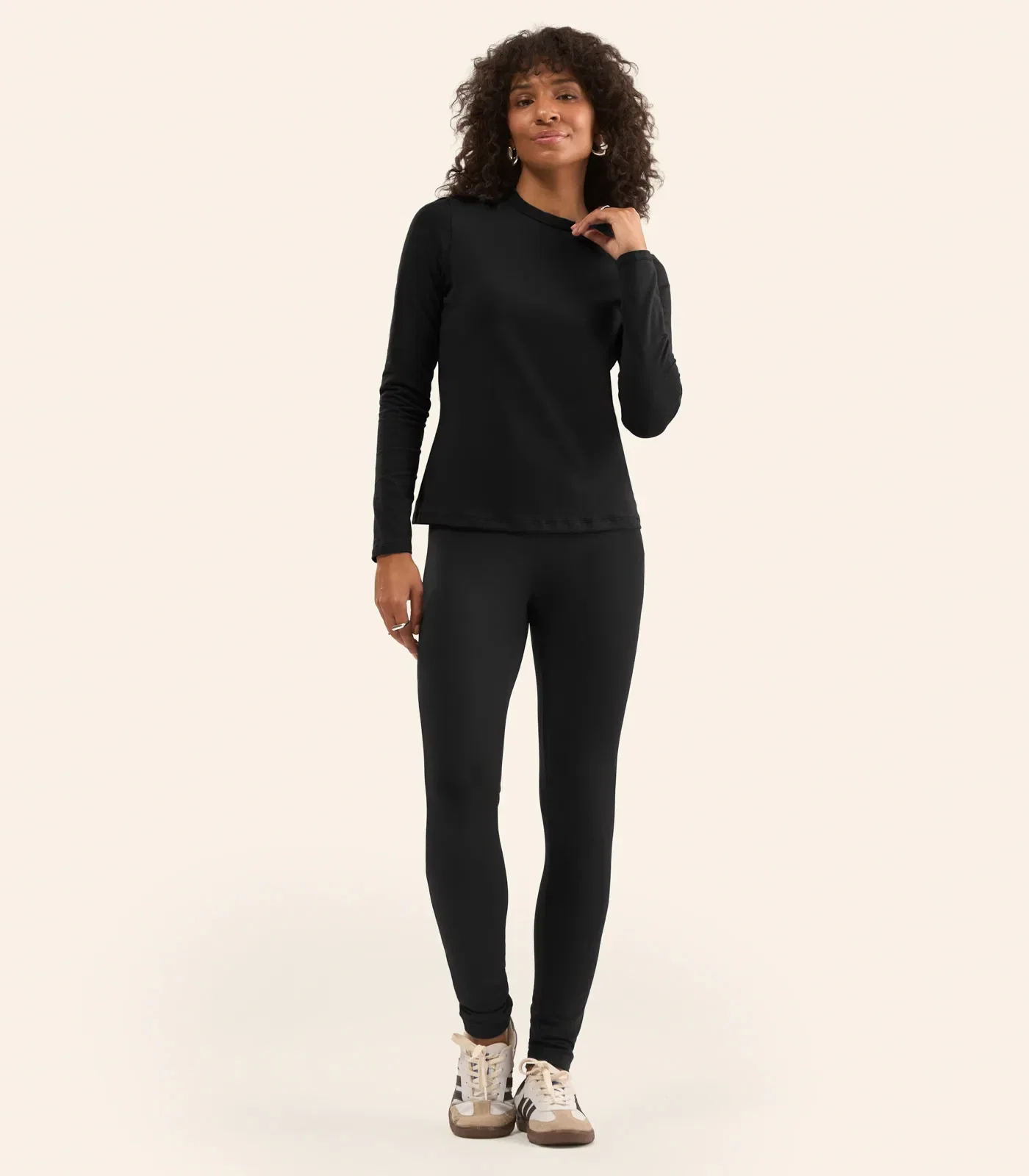 Legging Feminina Malha Térmica Rovitex Preto