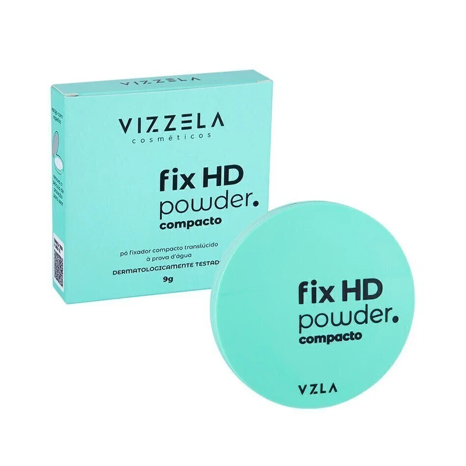 Pó Fixador Compacto Vizzela Fix HD Powder 9g