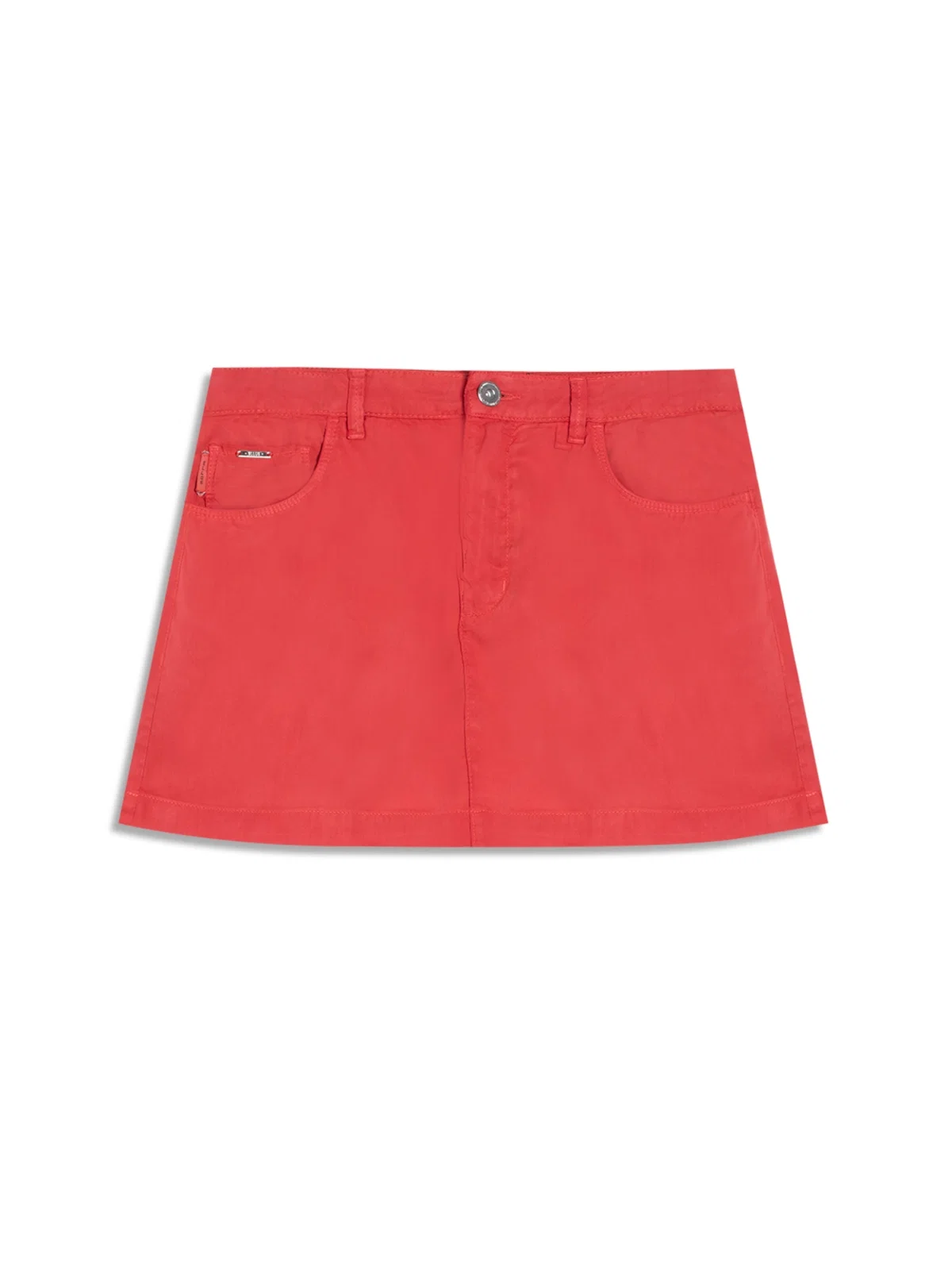 Liquid Color Short Saia 5 Pckts Rosa Dusty — imagem 1