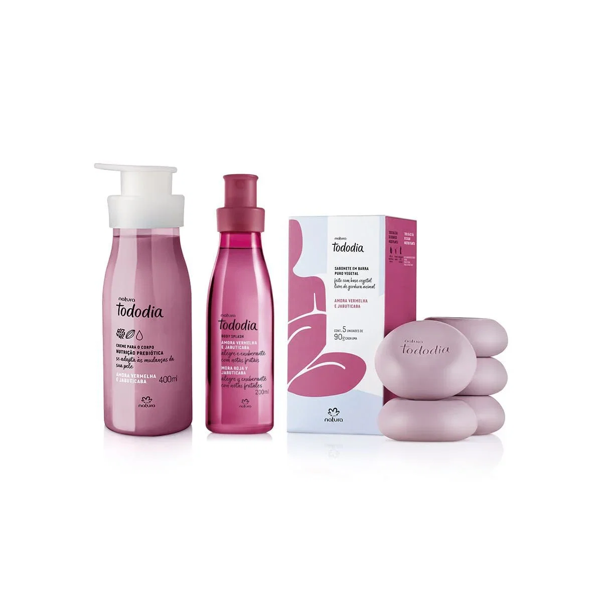 Kit Tododia Amora Vermelha e Jabuticaba