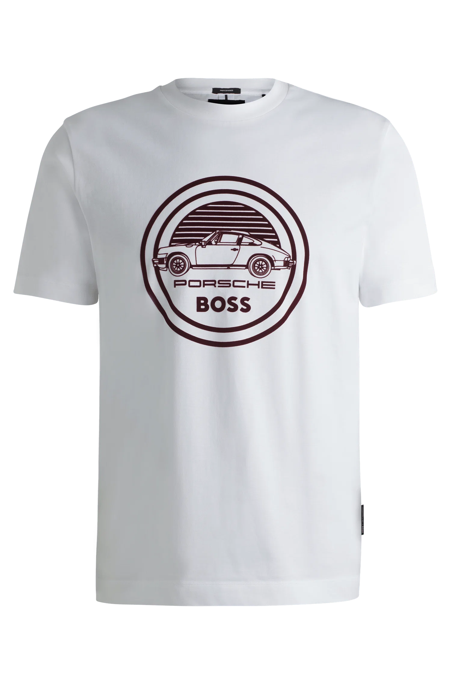 Camiseta Porsche X BOSS Em Algodão Mercerizado — imagem 1