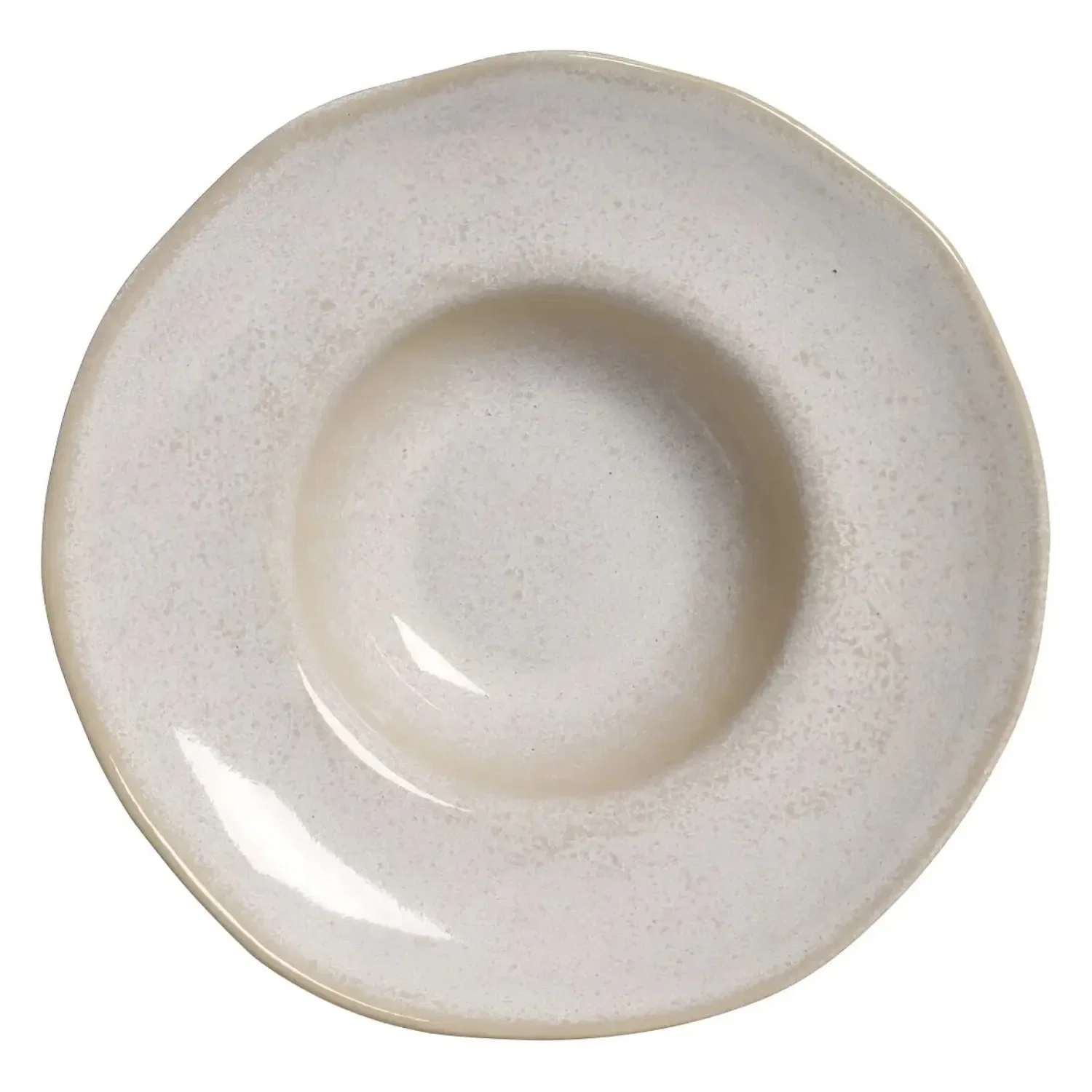 Prato para Massa Bio Latte em Stoneware 25CM Porto Brasil