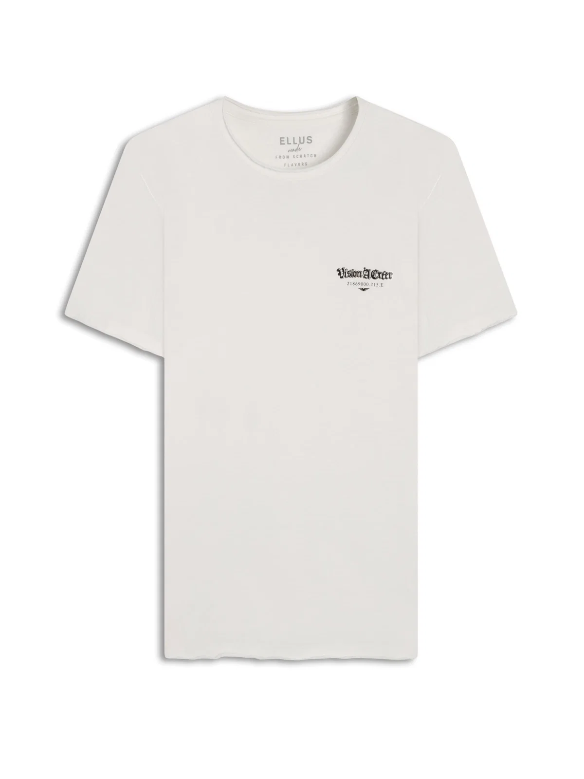 Cotton Jersey Vision Classic Mc Off White