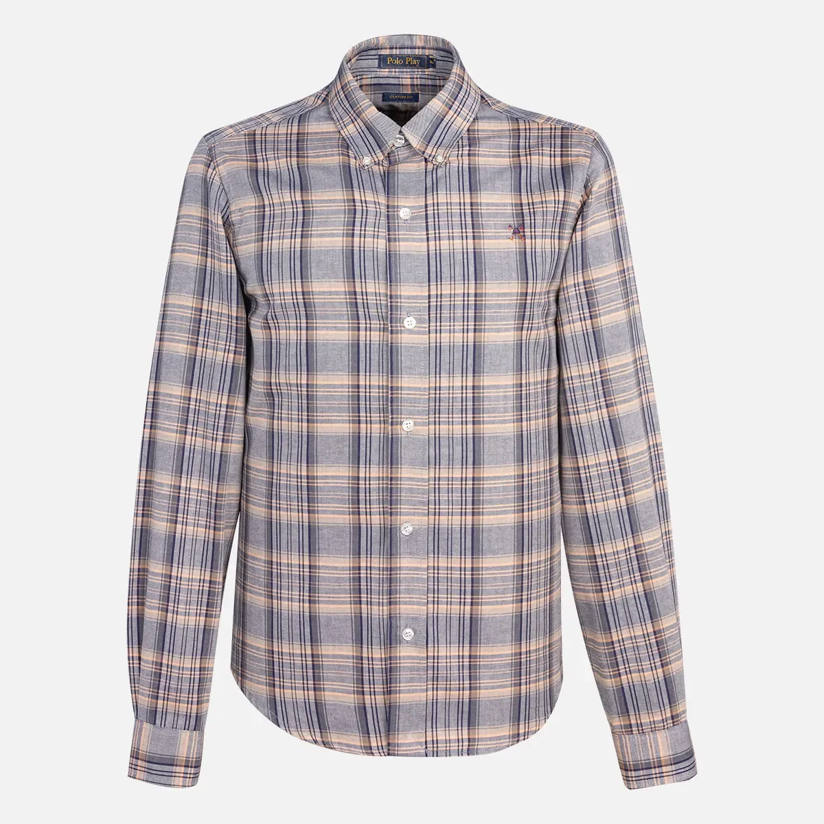 Camisa Custom Button-Down Manga Longa