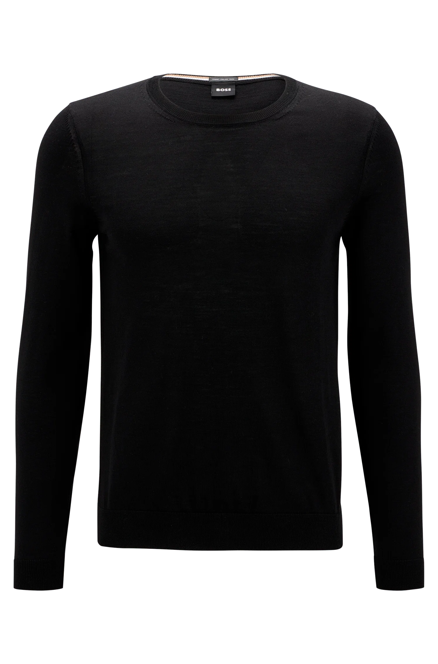 Sueter Slim Fit Em Lã Virgem
